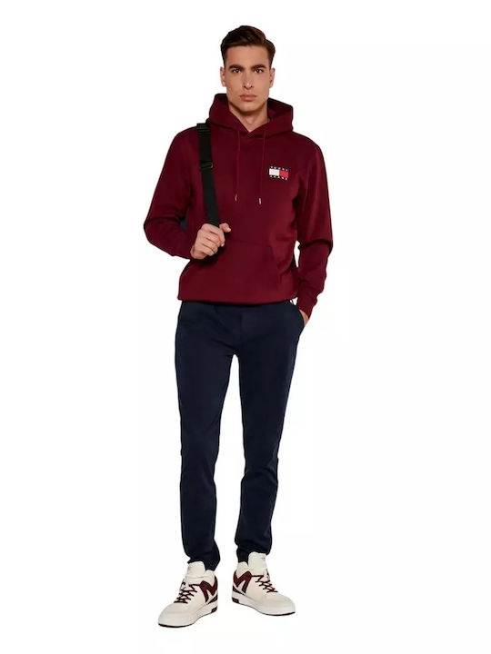 Sweatshirt with Hood Red