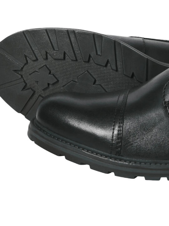 Leder Gray Herrenstiefel