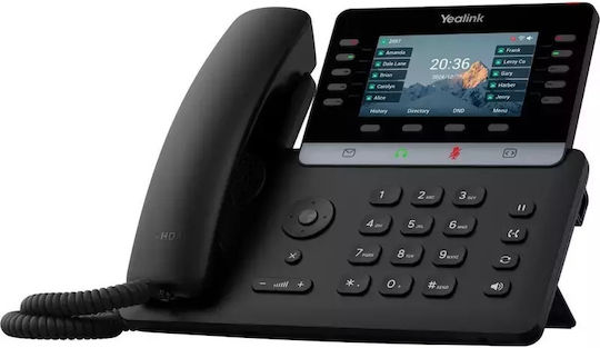 Yealink Sip-t74u Ενσύρματο Τηλέφωνο IP Μαύρο