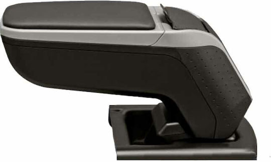 Rati Armster Consolă pentru cotiera mașinii Universal Fiat Punct / Grande Punto / Punto Evo Argintiu culoare
