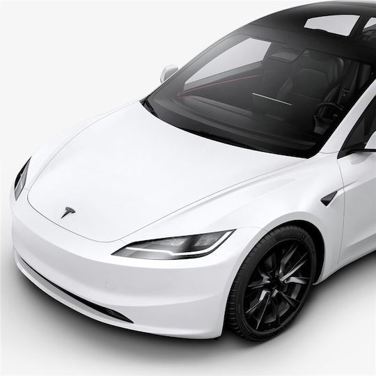 Spigen Tesla Front Emblem Logo Full Cover Carbon Tesla Model 3 2024 Acp08548