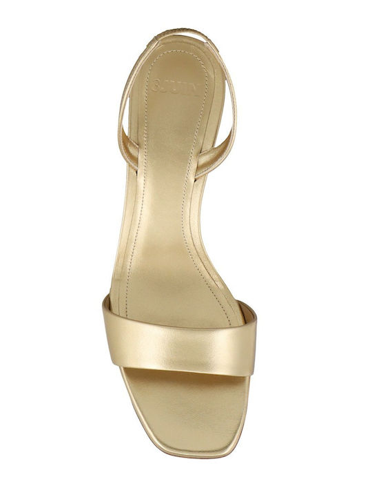 Leather Sandals Gold