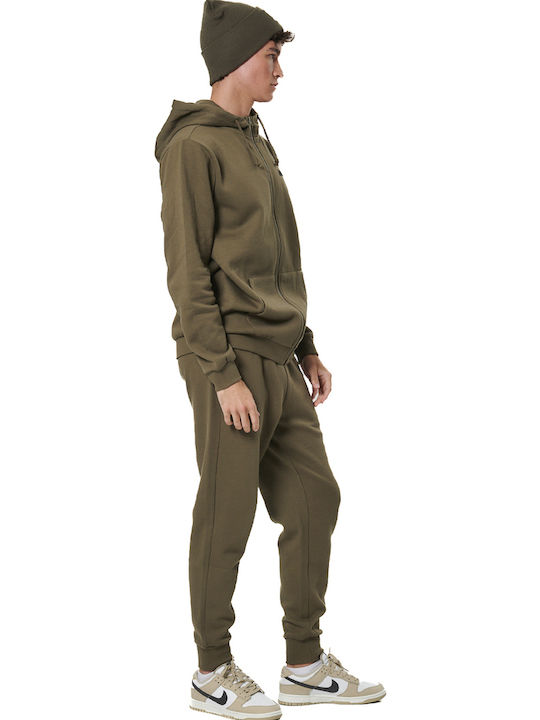 Sweatpants with Elastic Khaki