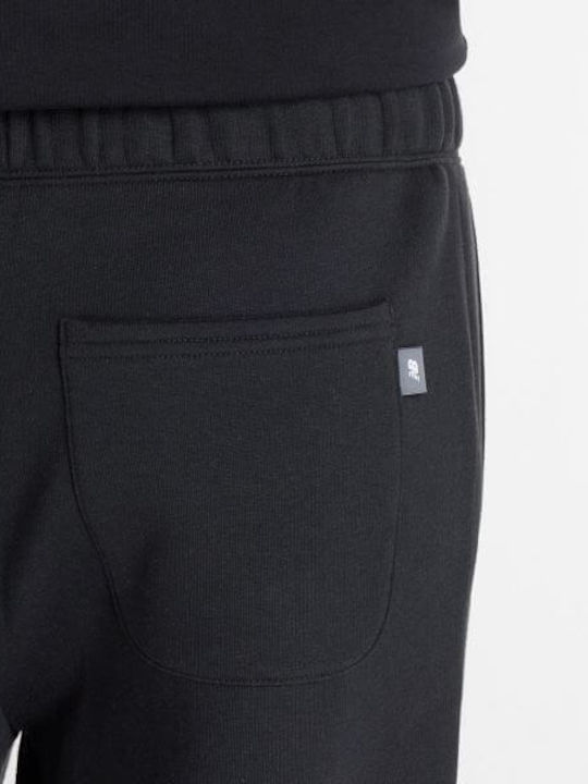 Sweatpants Wide Fleece Black