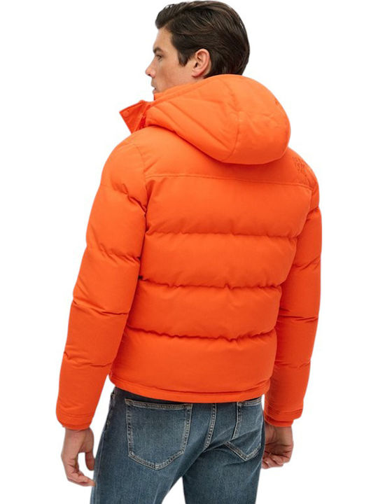 Everest Short Jacket Puffer Orange