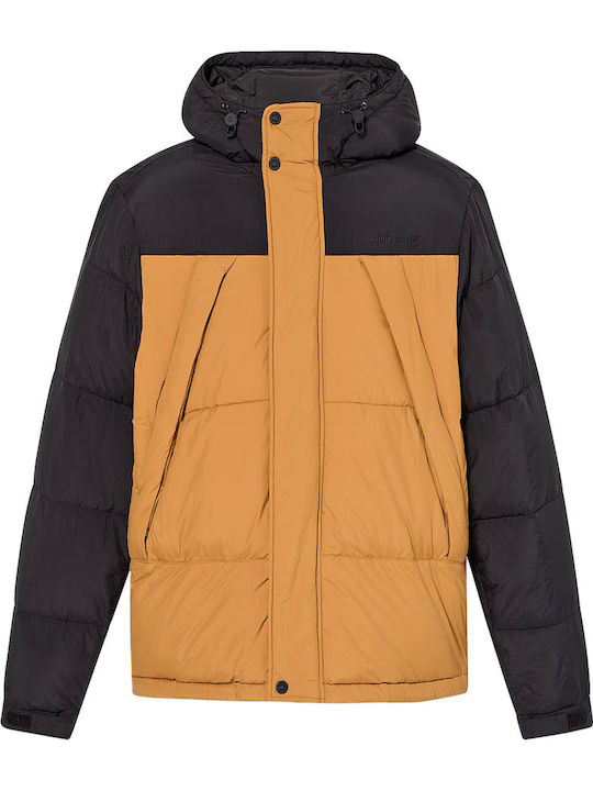 Jacke Puffer Wasserdicht Black