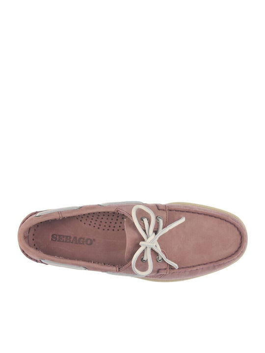 Docksides Portland Men's Leather Moccasins Pink