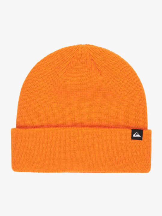 Performer Beanie Unisex Beanie Knitted in Orange color
