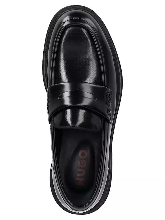 Lenner Men's Leather Moccasins Black