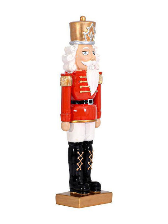 Fylliana Christmas Decorative Lead Soldier Fylliana Fl041 Polyresin Gold-Black-White-Red 12x8x40cm