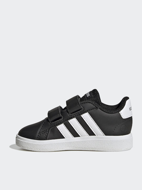 GRAND COURT 2.0 Παιδικά Sneakers με Σκρατς Core Black / Cloud White