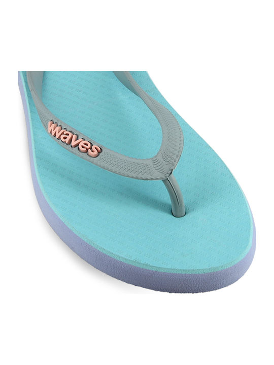 Frauen Flip Flops in Türkis Farbe