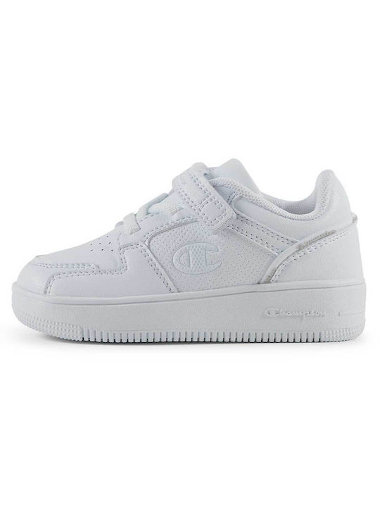 Παιδικά Sneakers με Σκρατς Λευκά