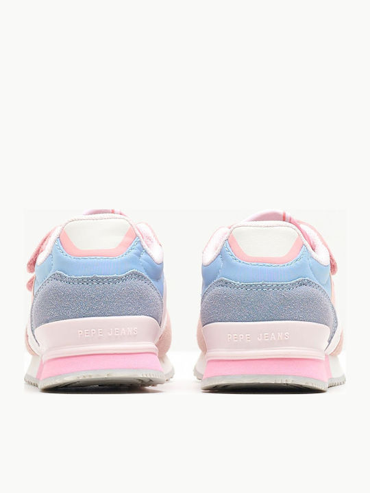 London Kids Sneakers with Scratch Multicolour