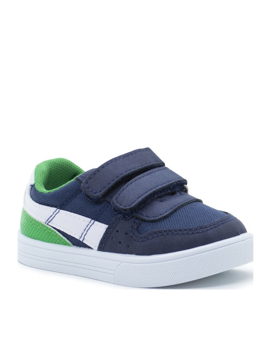 Fulton Παιδικά Sneakers με Σκρατς Μπλε