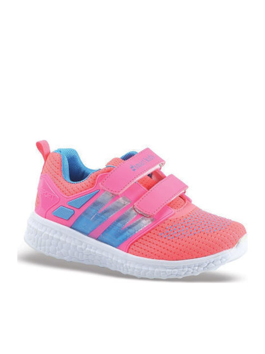 25-039 Παιδικά Sneakers με Σκρατς Φούξια
