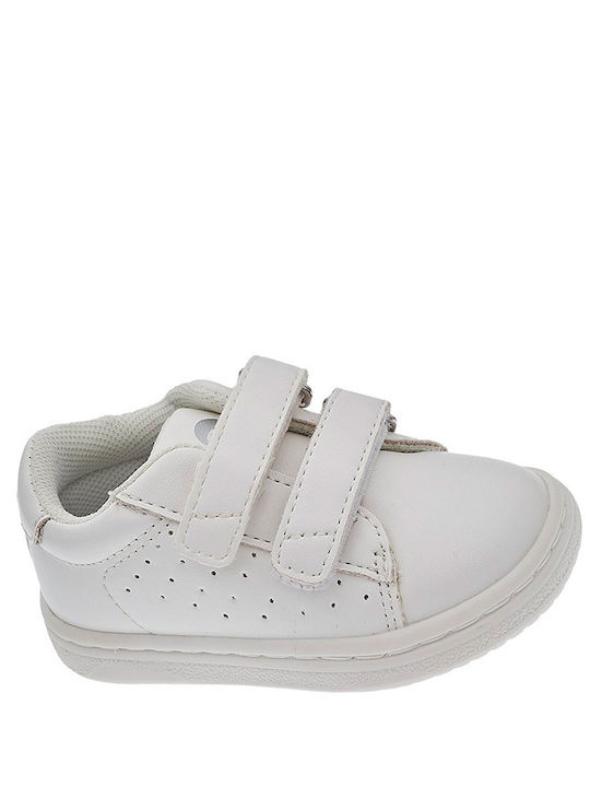 Celtic Kids Sneakers with Scratch White