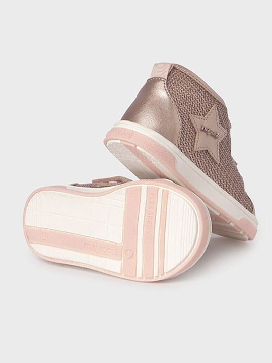 Kinder Sneakers Hoch Rosa