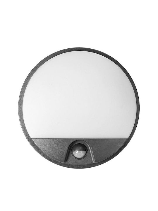 Redled Стенно Външно Плафонно Осветление LED IP54 15W с Естествено бяло Светлина
