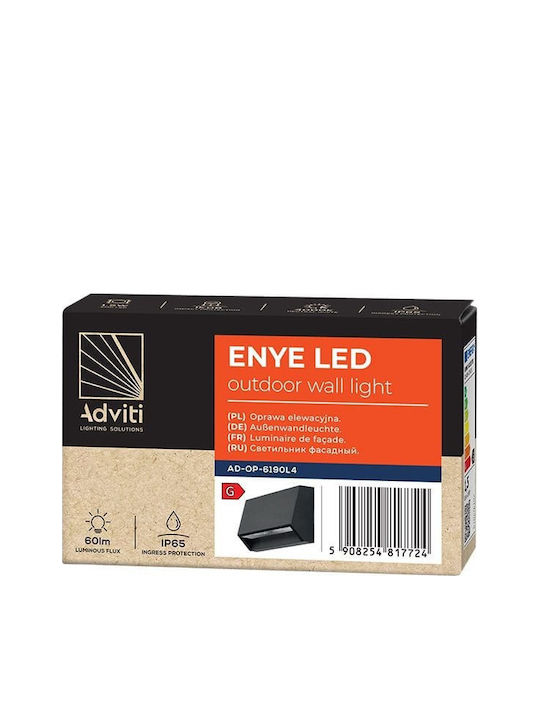 Redled Стенен Външен Плафон LED IP65 1.5W