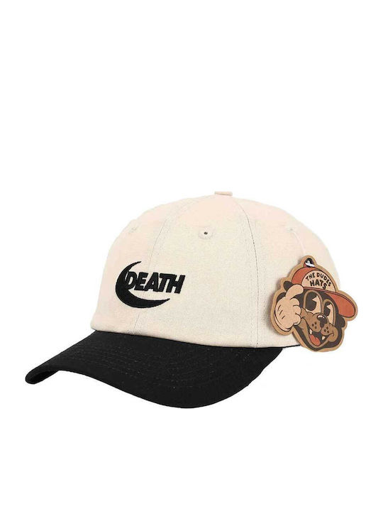 Dudes Death Dad Cap Off White