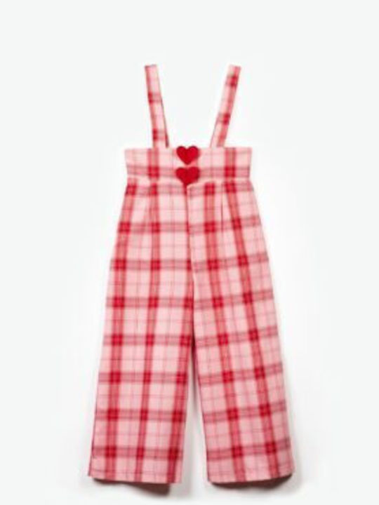 Kids' Jumpsuit Pink-red