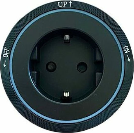 Redled Modul Priză Mortice cu 2 Porturi USB Neagră