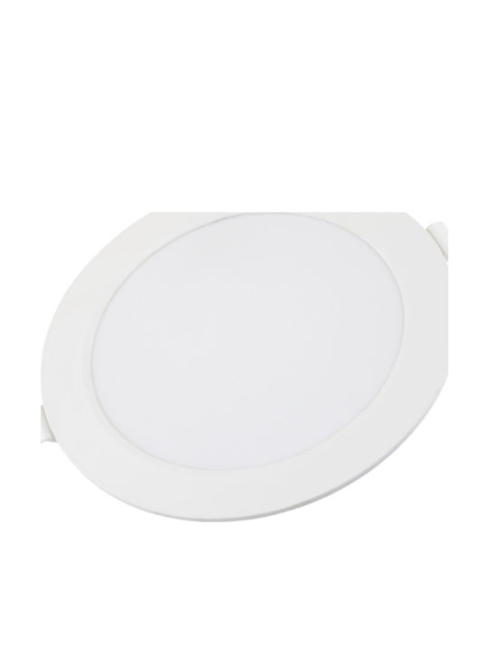 Optonica Round LED Panel 18W with Warm White Light