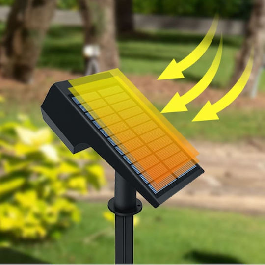 Redled Wall Mounted Solar Light with Warm White Light 3000K IP65