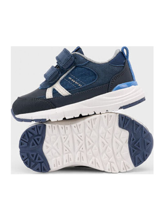 Running Kinder Sneakers mit Klettverschluss Blau