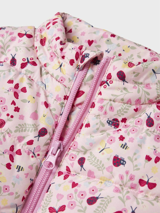 Kids' Casual Jacket Sleeveless Pink
