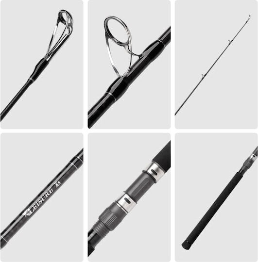 Noeby Καλάμι Ψαρέματος για Heavy Spinning / Spinning / Shore Jigging 2.75m 70gr