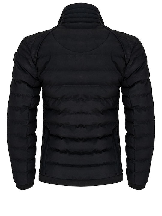 Kids' Quilted Jacket Short Black