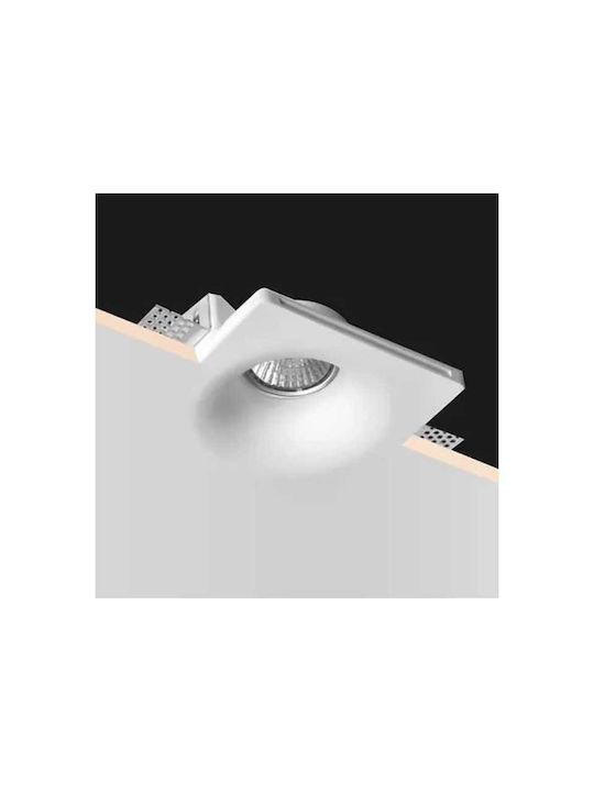 Redled Square Plaster Recessed Spot 1pcs Redled Square Plaster Recessed Spot 1pcs