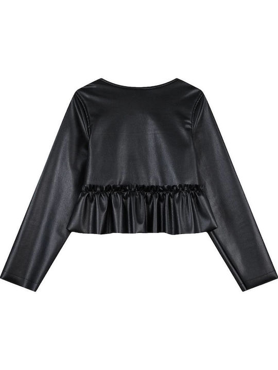 Kids Coat Short Black