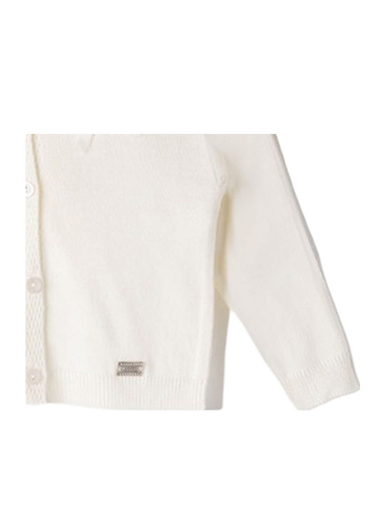 Kids Cardigan White