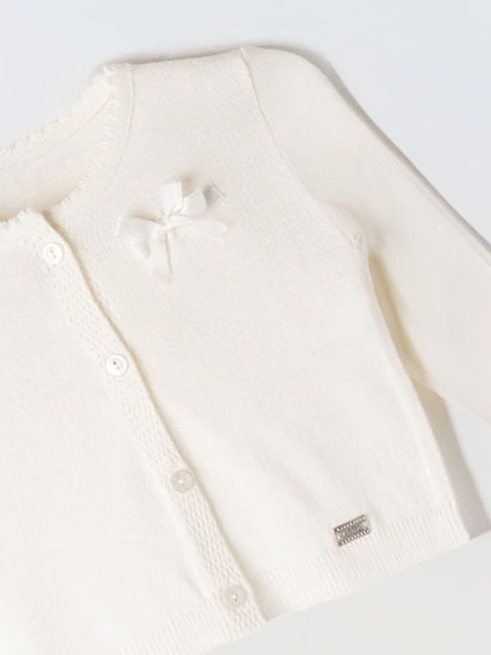 Kids Cardigan White