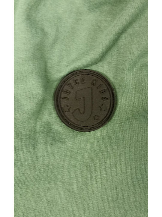 Cardigan pentru copii cu Glugă kaki