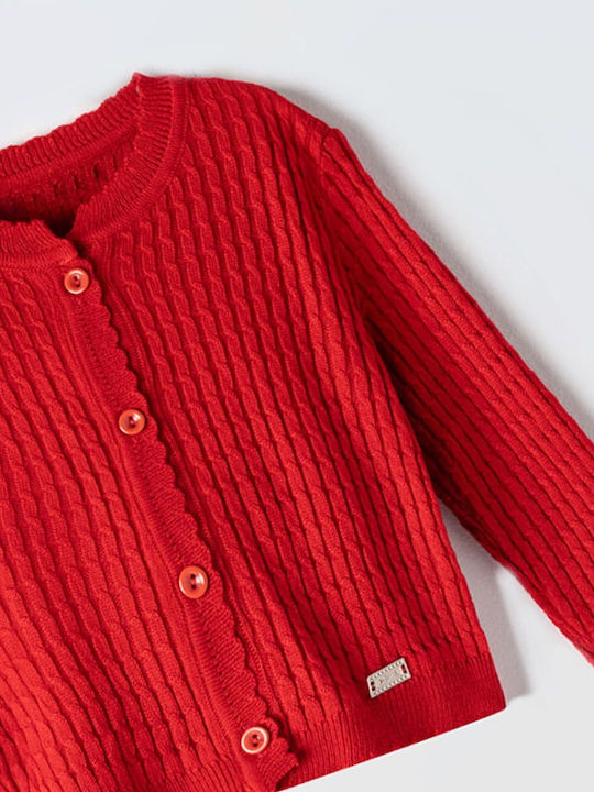 Kinderstrickjacke ROT