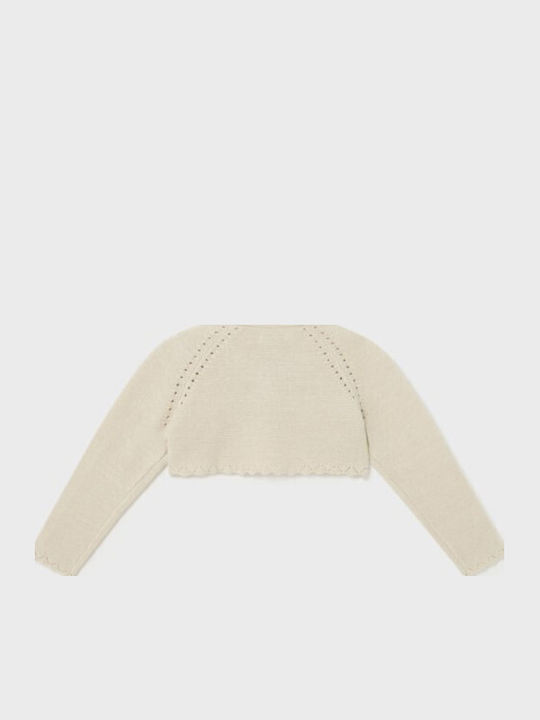 Kids Bolero Knitted Champagne (Champagne)