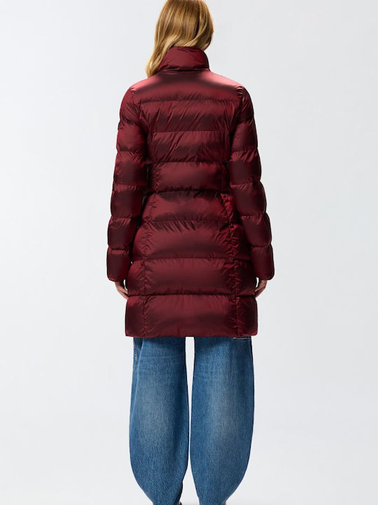 Pinko Usoa Jacket Puffer Merlot