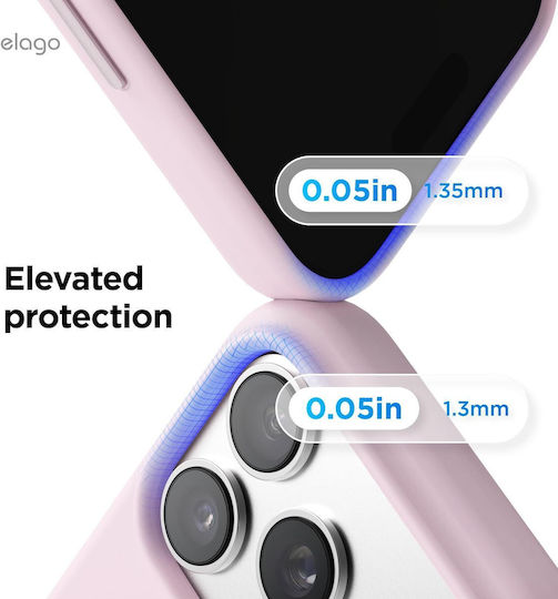 Elago Back Cover Σιλικόνης Λιλά (iPhone 17 Pro Max)