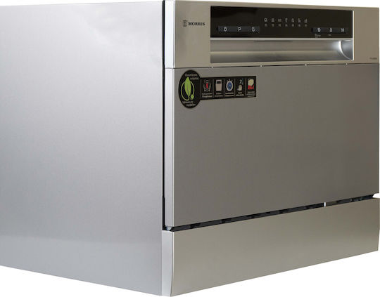 Morris Countertop Dishwasher for 6 Place Settings W55xH43.8cm Inox