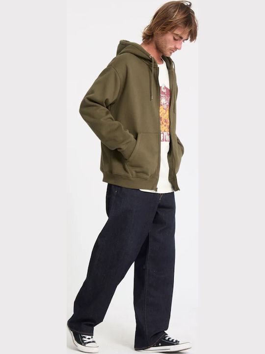 Single Sweatshirt mit Kapuze Sage Leaf