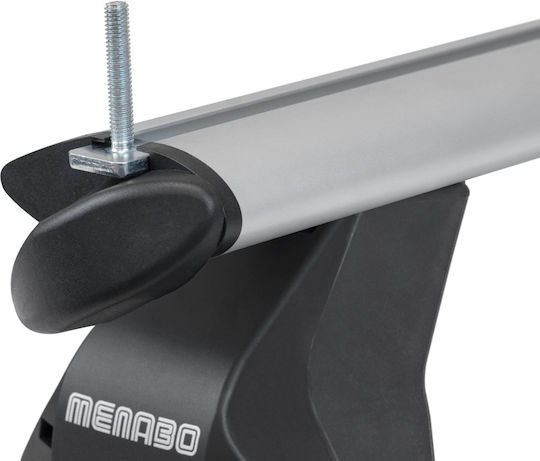 Menabo Omega Plus Aluminum Cross Bars Peugeot Partner Iii Model 2018+
