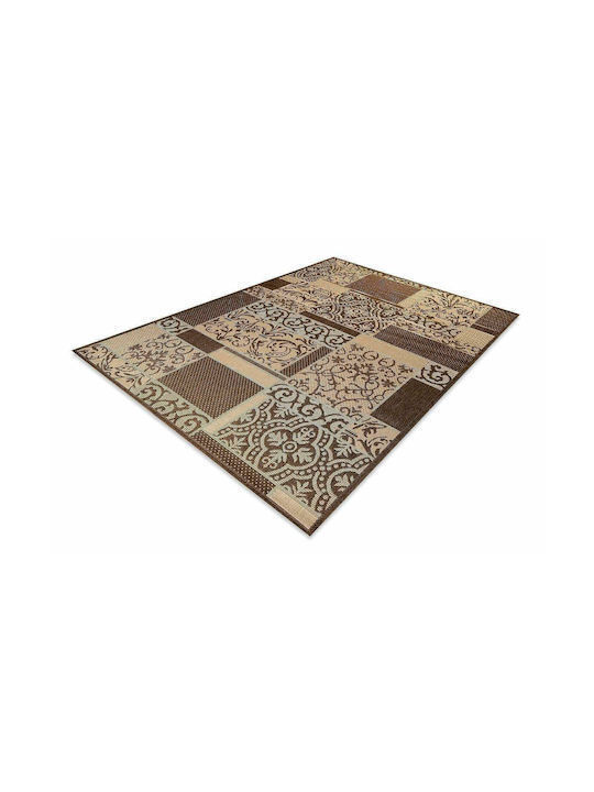 Tzikas Carpets 32008-081 Teppich Außenbereich Rechteckig Synthetisch,Polyester/Cotton/Leather Maestro