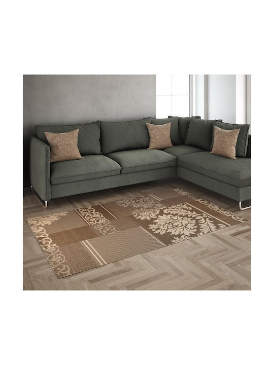 Tzikas Carpets 32008-081 Teppich Außenbereich Rechteckig Synthetisch,Polyester/Cotton/Leather Maestro