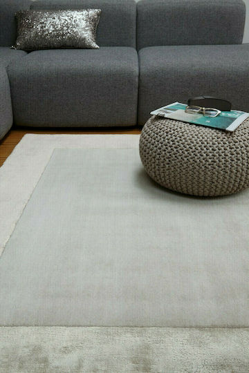 Asiatic London Ascot Handgefertigt Teppich Rechteckig Wolle Gray Silber