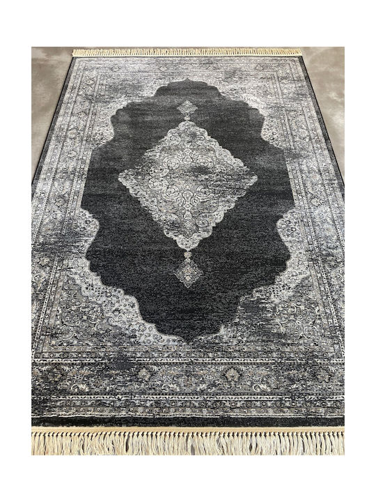 Ragolle Da Vinci 57557-3636 με Κρόσια 160x230cm Γκρι