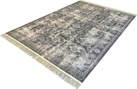 Ragolle Da Vinci Covor Rectangular cu franjuri Gri